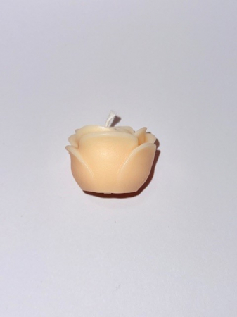 Lumanare din ceara de soia - model trandafir [3]