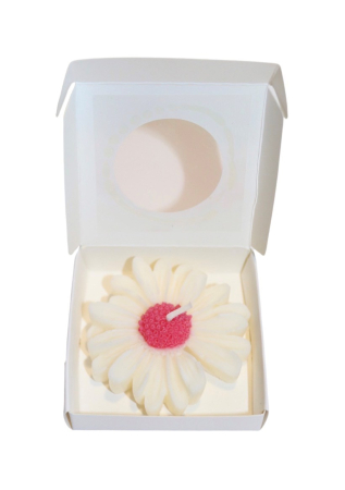 Toate produsele - Lumanare parfumata din ceara de soia - model magareta - editie Martie - snur de Martisor