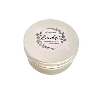 Lumanare parfumata din ceara naturala de soia, cutie aluminiu, fitil de lemn, handmade, cantitate ceara 45 g [1]