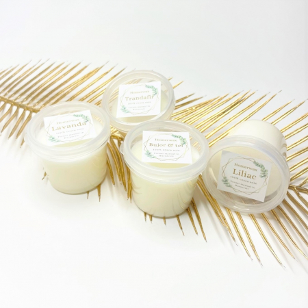 Set 4 arome diferite de wax melts, Bujor si tei / Lavanda / Liliac / Trandafir, 100 g [7]