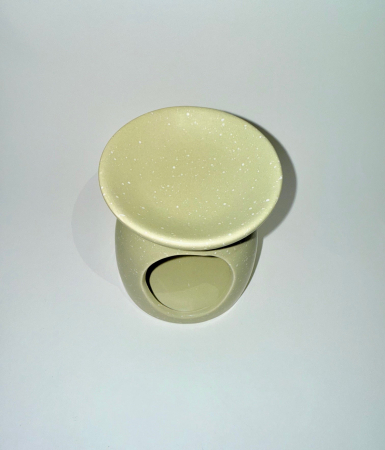 Vas de ceramica kaki cu aspect mat special pentru wax melts [2]