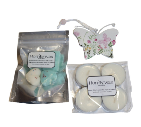 Toate produsele - Set Fluture Verde - aroma Mandarine, Busuioc si Lamaie