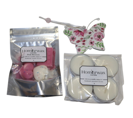 Toate produsele - Set Fluture Roz - aroma Pink Blossom
