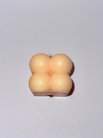 Lumanare din ceara de soia - model bubble [2]