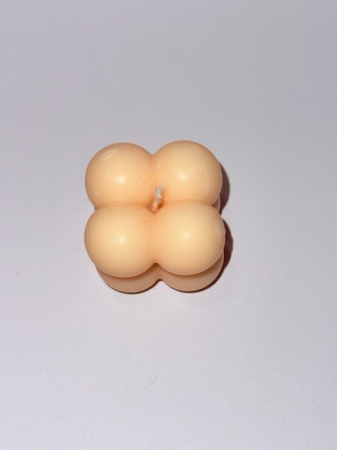 Lumanare din ceara de soia - model bubble [3]