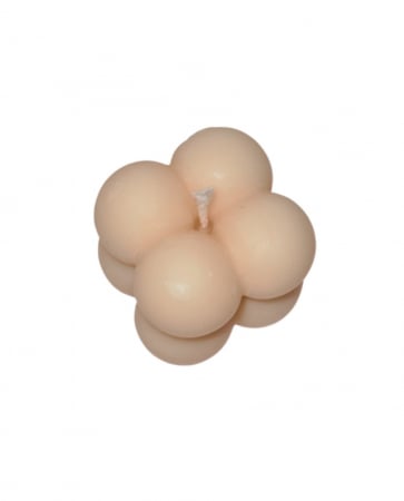 Marturii nunta / botez - Lumanare din ceara de soia - model bubble