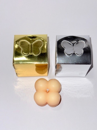 Lumanare din ceara de soia - model bubble [5]