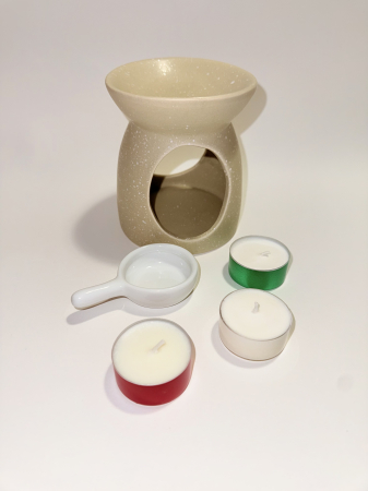 Suport din ceramica pentru lumanarea tip pastila [6]