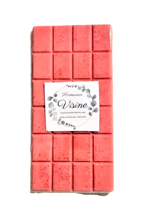 Ceara parfumata de soia in forma de tableta de ciocolata aroma  cantitate 75 g wax melts aromaterapie [3]