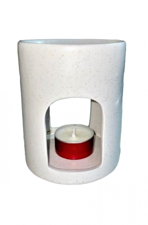 Toate produsele - Vas de ceramica mare bej nisipiu special pentru wax melts aromaterapie