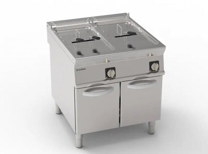 Friteusa electrica cu 2 cuve, capacitate 21+21Lt [1]