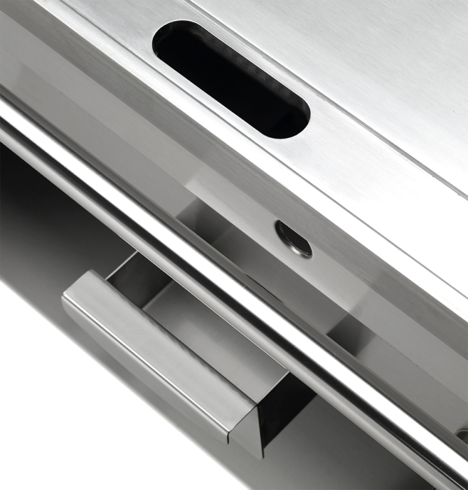 Gratar neted cromat de banc alimentat electric [2]