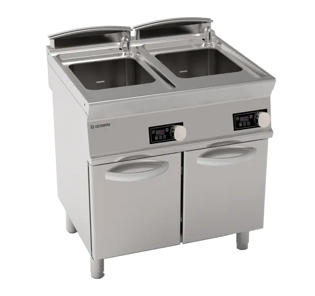 Masina de fiert paste electrica 2 cuve GN2/3 [1]