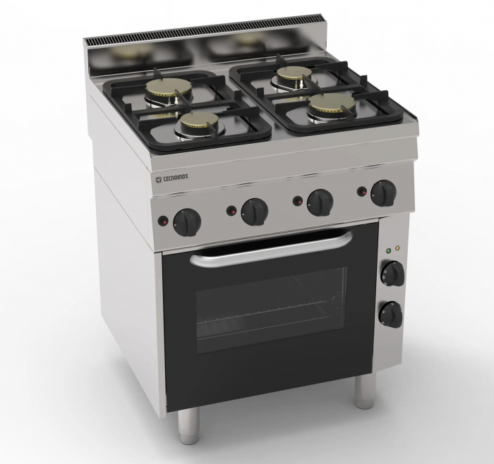 Masina de gatit gaz cu 6 arzatoare si cuptor electric [1]