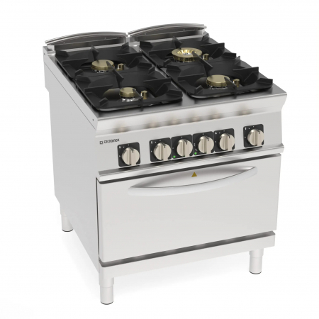 Masini de gatit gaz - Masina de gatit cu 4 focuri si cuptor electric