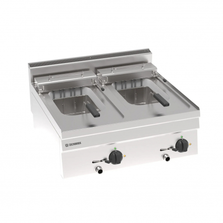 Friteuse - Friteusa electrica model banc, capacitate 8+8 Lt