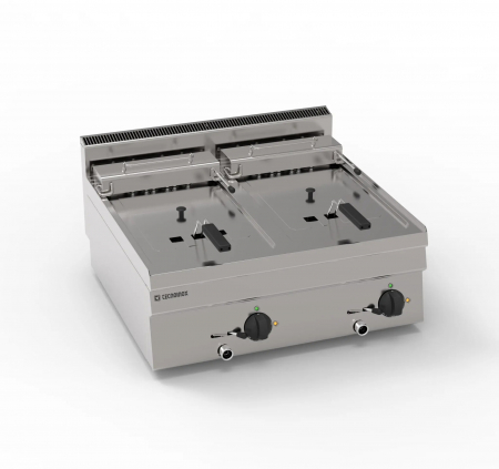 Friteuse - Friteusa electrica model banc, capacitate 8+8 Lt