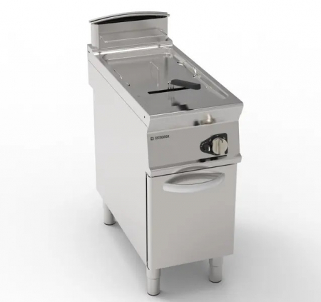 Friteuse - Friteusa gaz cu 1 cuva, capacitate 21 Lt.