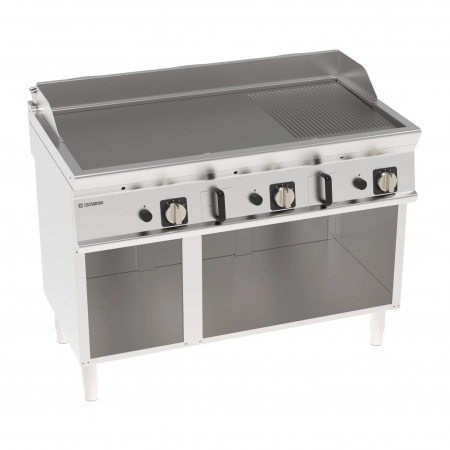 Gratare gaz - Gratar cu placa neteda/striata 1/3 gaz