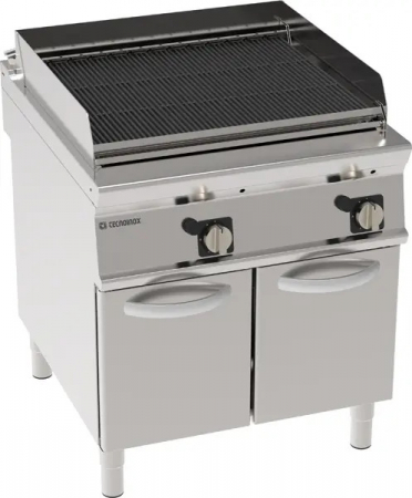 Gratare gaz - Gratar gaz cu placa striata din fonta cu pozitie dubla