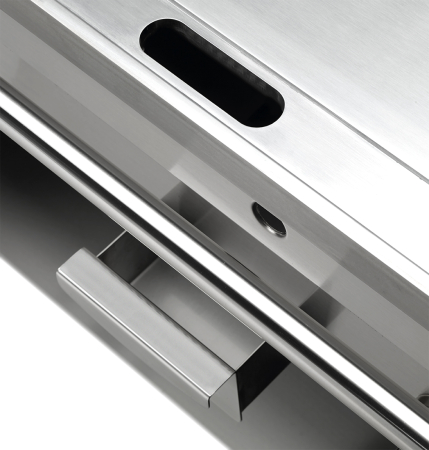 Gratar neted cromat de banc alimentat electric [1]