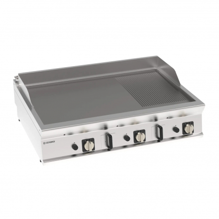 Gratare gaz - Gratar neted/striat cromat de banc