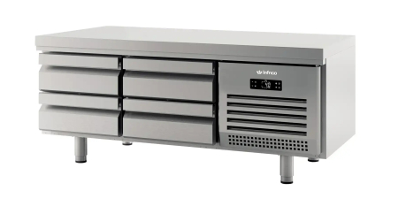 Mese refrigerate 700 mm - Masa rece cu 4 sertare