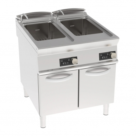 Masini de fiert paste - Masina de fiert paste electrica GN1/1 cu 2 cuve