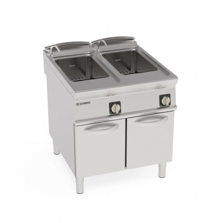 Masini de fiert paste - Masina de fiert paste gaz GN1/1 cu 2 cosuri