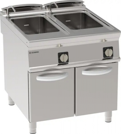 Masini de fiert paste - Masina de fiert paste gaz GN1/1 cu 2 cosuri