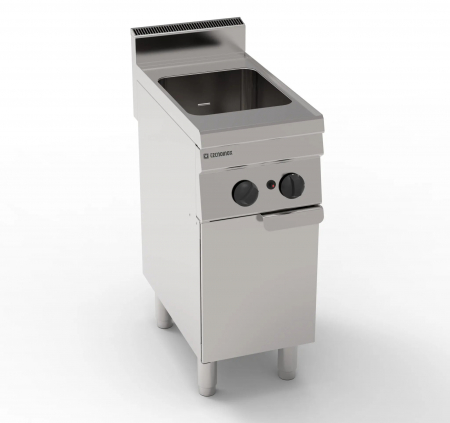 Masini de fiert paste - Masina de fiert paste gaz GN2/3 pe suport neutru inchis cu 1 usa