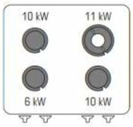 Masina de gatit cu 4 focuri si cuptor [1]