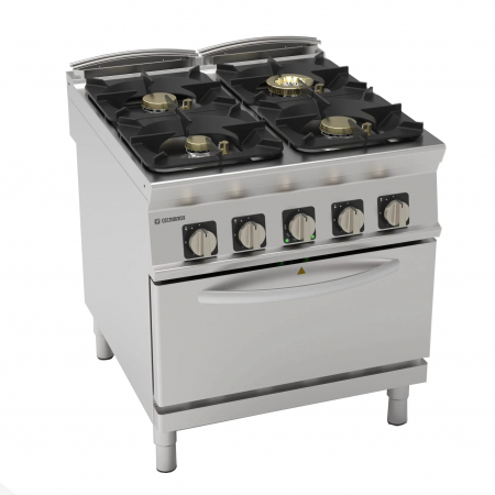 Masini de gatit gaz - Masina de gatit cu 4 focuri si cuptor electric