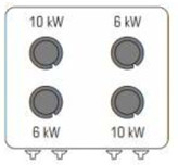 Masina de gatit cu 4 focuri si cuptor electric [1]