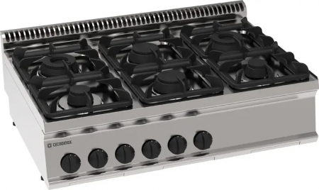 Masini de gatit gaz - Masina de gatit cu 6 focuri model de banc