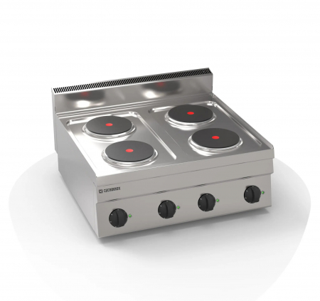 Masini de gatit electrice - Plita electrica model banc cu 4 zone independente