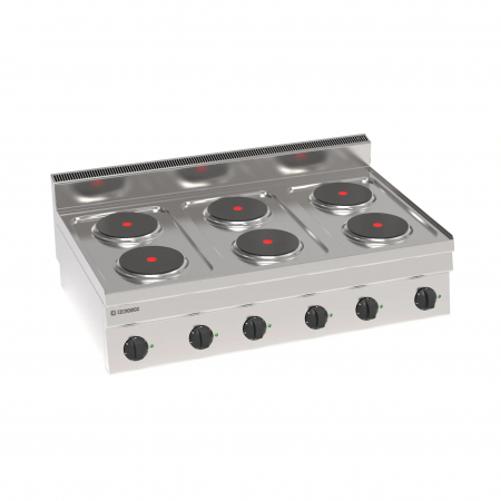 Masini de gatit electrice - Plita electrica model banc cu 6 zone independente