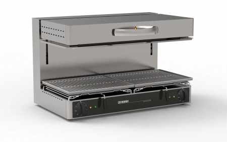 Salamandre - Salamandra electrica clasica cu blat mobil cu 2 zone de gatit