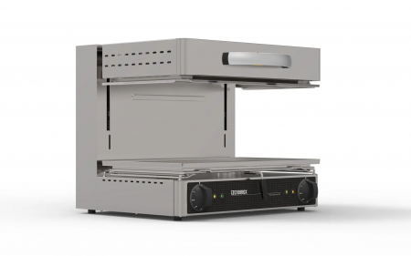 Salamandre - Salamandra electrica clasica cu blat mobil cu 2 zone de gatit