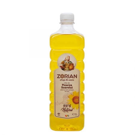 ULEIURI - Ulei Zorian din floarea soarelui presat la rece 1L