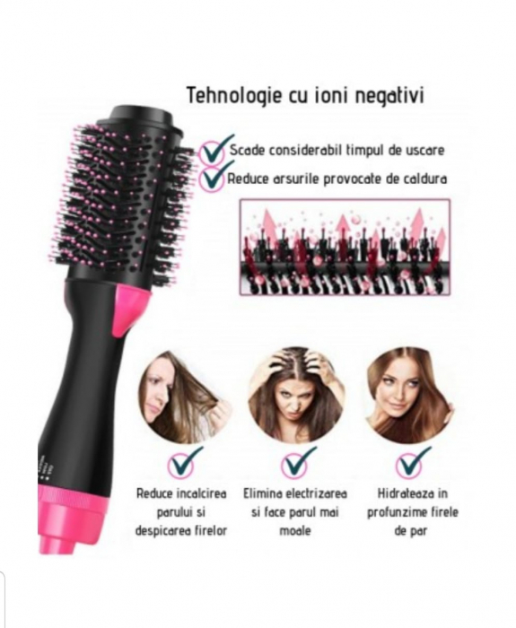 Perie electrica volum/indreptat parul 3 in 1 [5]