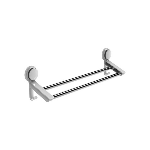 Suport cu 2 bare pentru prosoape cu ventuze HeavyLock [1]