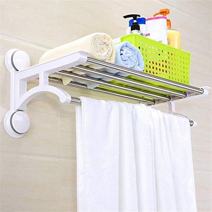 Suport cu 5 bare pentru prosoape cu ventuze HeavyLock [4]