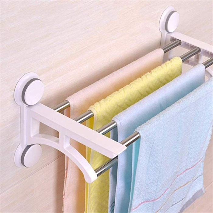 Suport cu 5 bare pentru prosoape cu ventuze HeavyLock [3]