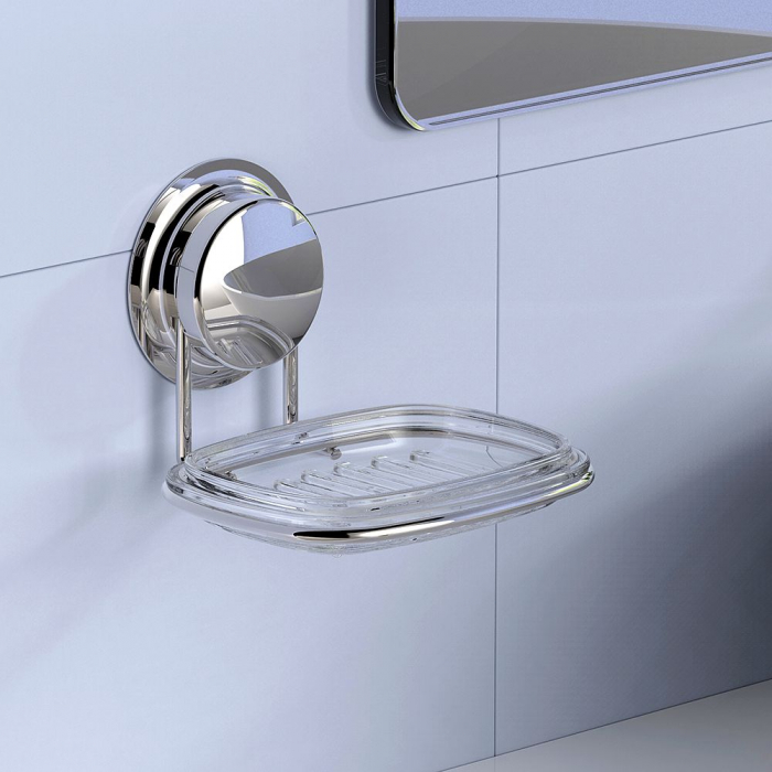 Suport sapun cromat cu ventuza HeavyLock [3]