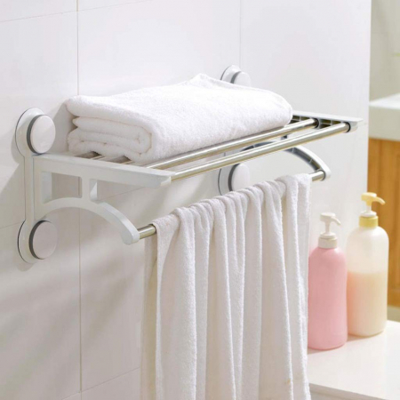 Suport cu 5 bare pentru prosoape cu ventuze HeavyLock [1]
