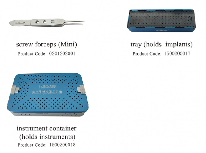 Trusa Completa FixPine Fixare Coloana Vet Spine Fixation [4]