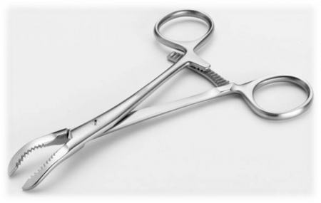 Instrumentar - Cleste reducere cu zimti 145mm