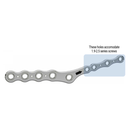 Standard 3.0-3.5-4.0 - Medial Carpus Panarthrodesis Plate Standard/Mini