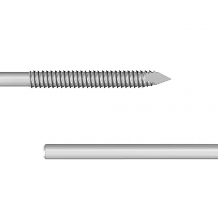 Pini si brose - Brosa (pin) cu filet pozitiv Kirschner K-wire Trocar